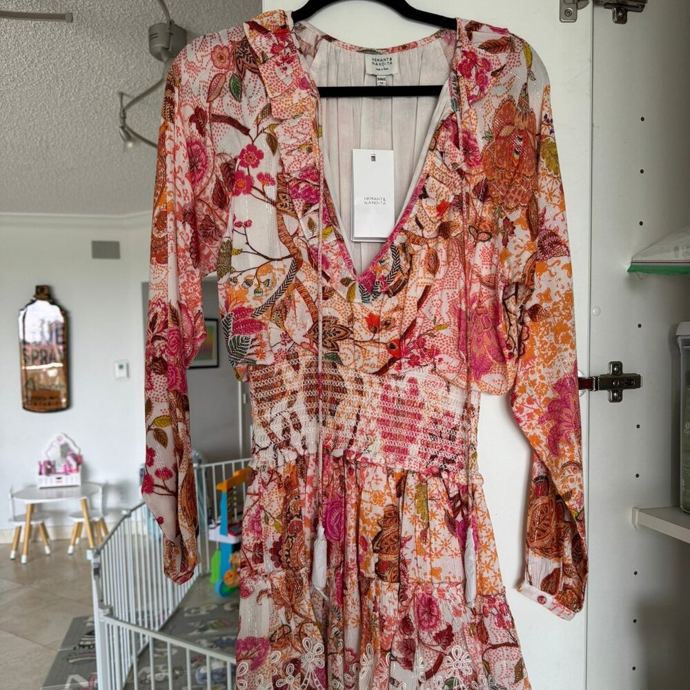 Hemant and Nandita Mini Dress NWT
